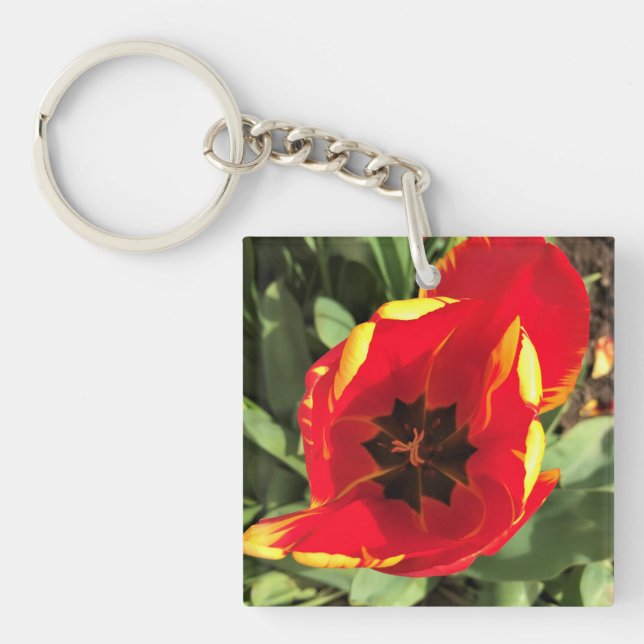 Inside Banja Luka Tulip, Oregon Keychain (Front)