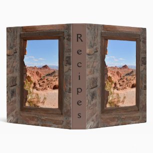 Inside cabin view of the Valley of Fire Binder
