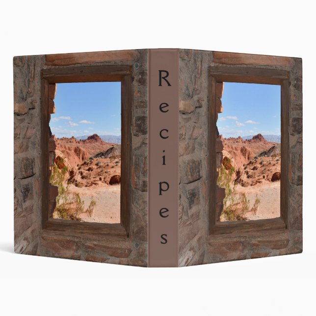 Inside cabin view of the Valley of Fire Binder (Background)