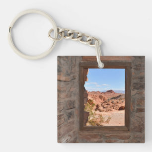 Inside cabin view of the Valley of Fire Keychain