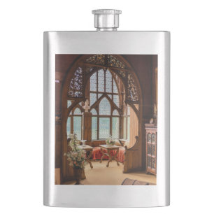 Inside Castle Marienburg - Germany Hip Flask