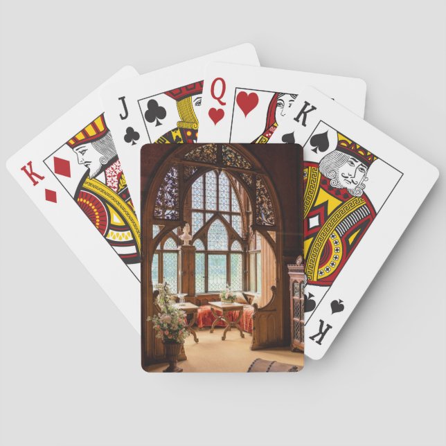 Inside Castle Marienburg - Germany Playing Cards (Back)