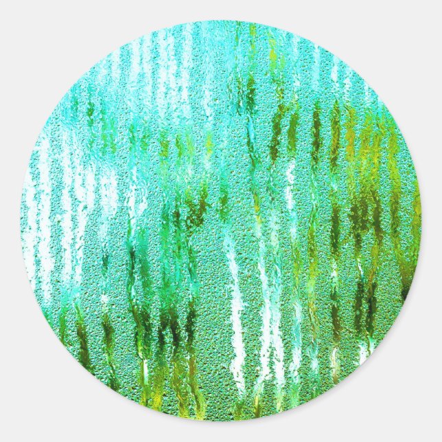 inside christmas classic round sticker (Front)