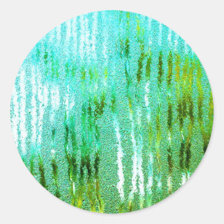 inside christmas classic round sticker