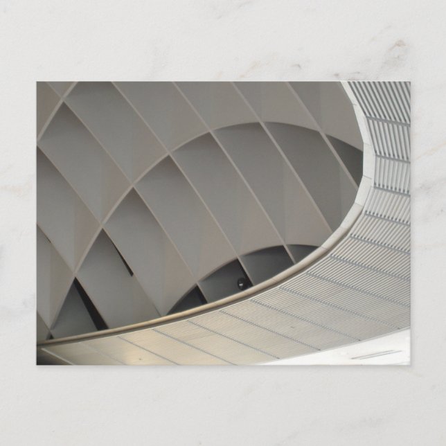 Inside Fuji Building Postcard (Front)