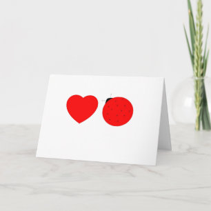 inside: happy valentine's day, lovebug! holiday card