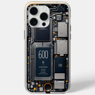 Inside iPhone Component Coque - Futuristic Tech