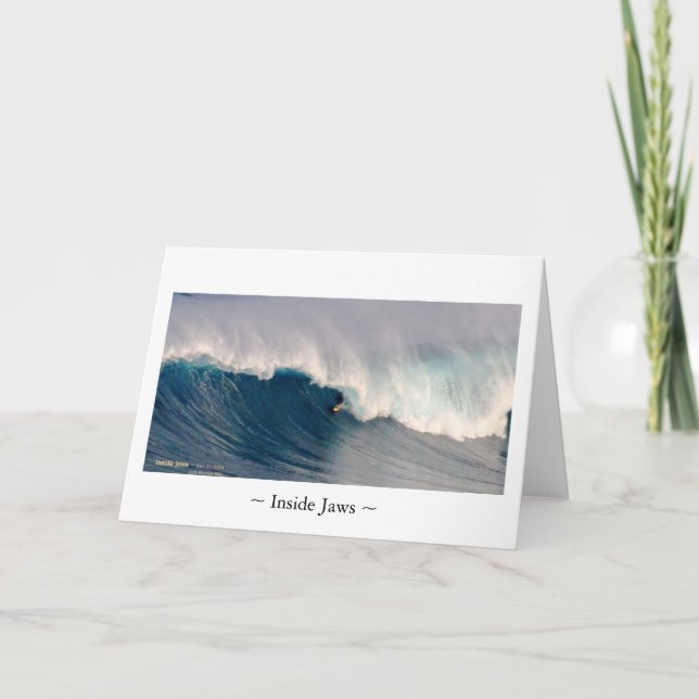 Inside Jaws card (Front)