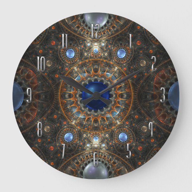 Inside my head's machinery Wall Clock (Front)