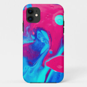 Inside of a lava lamp iPhone 11 case