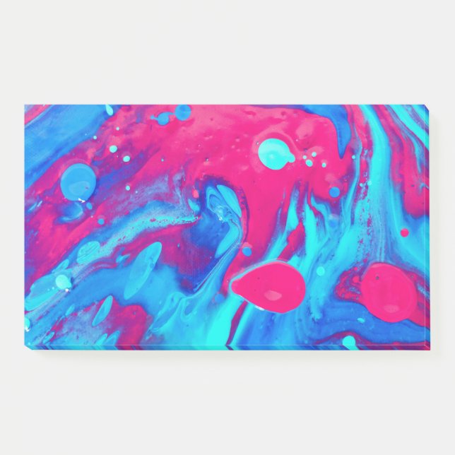 Inside of a lava lamp post-it notes (Front)