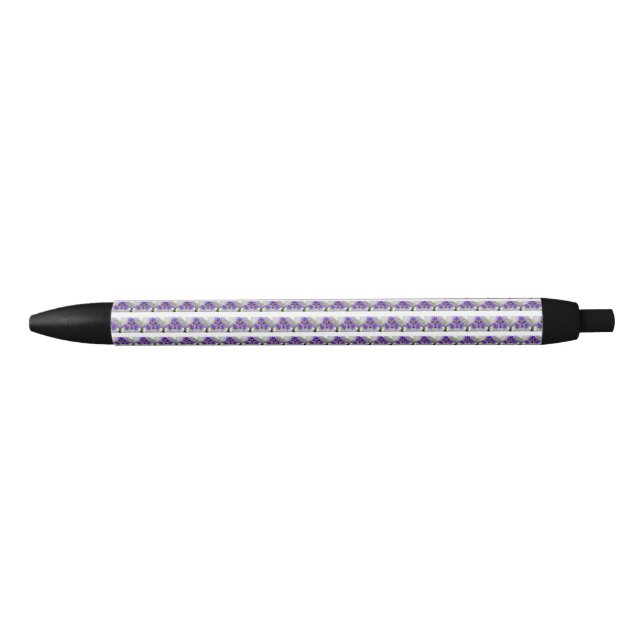 Inside of an Iris Black Ink Pen (Front)