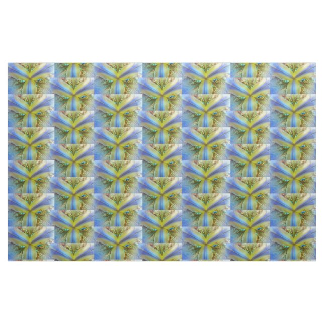 Inside of an Iris Fabric (Fat Quarter)