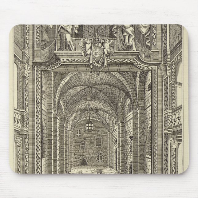 Inside of the Dukes Theatre in Lincoln's Inn Mouse Pad (Front)