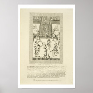 Inside of the Red Bull Playhouse, frontispiece to Poster