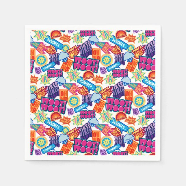 Inside Out 2 Birthday Napkin (Front)