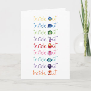 Inside Out 2 Character Lineup Graphic Card