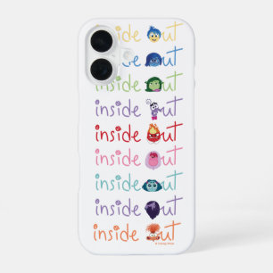 Inside Out 2 Character Lineup Graphic iPhone 16 Case