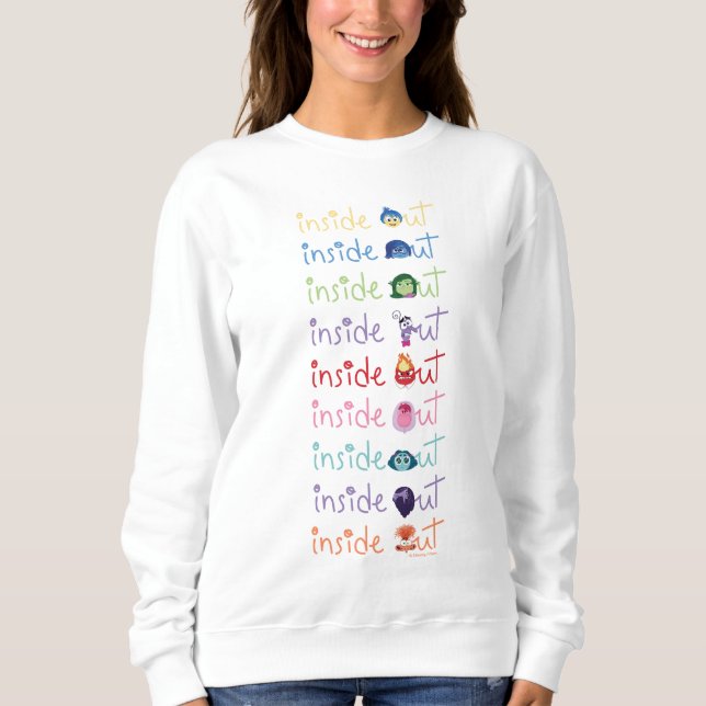 Inside Out 2 Character Lineup Graphic Sweatshirt (Front)