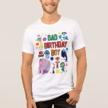 Inside Out 2 Dad of the Birthday Boy Tri-Blend Shirt<br><div class="desc">Celebrate your little one’s special day with this Inside Out 2 Dad of the Birthday Boy tri-blend shirt! Featuring beloved characters like Joy and Sadness, this soft and comfortable shirt is perfect for matching the party’s theme. Whether you're helping with the festivities or proudly showing off your role, this fun...</div>
