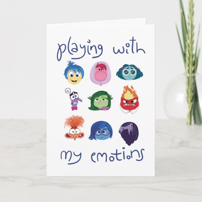 Inside Out 2 Playing With My Emotions Graphic Card (Front)