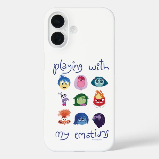 Inside Out 2 Playing With My Emotions Graphic Case-Mate iPhone Case (Back)