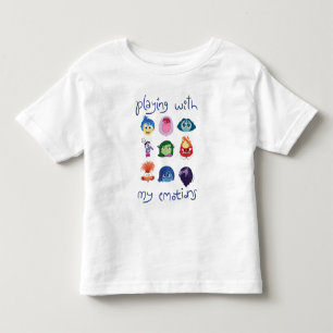 Inside Out 2 Playing With My Emotions Graphic Toddler T-shirt