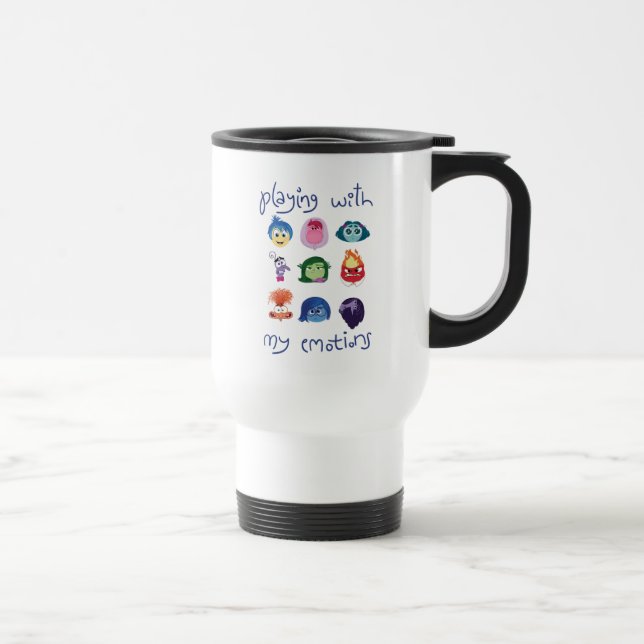 Inside Out 2 Playing With My Emotions Graphic Travel Mug (Right)