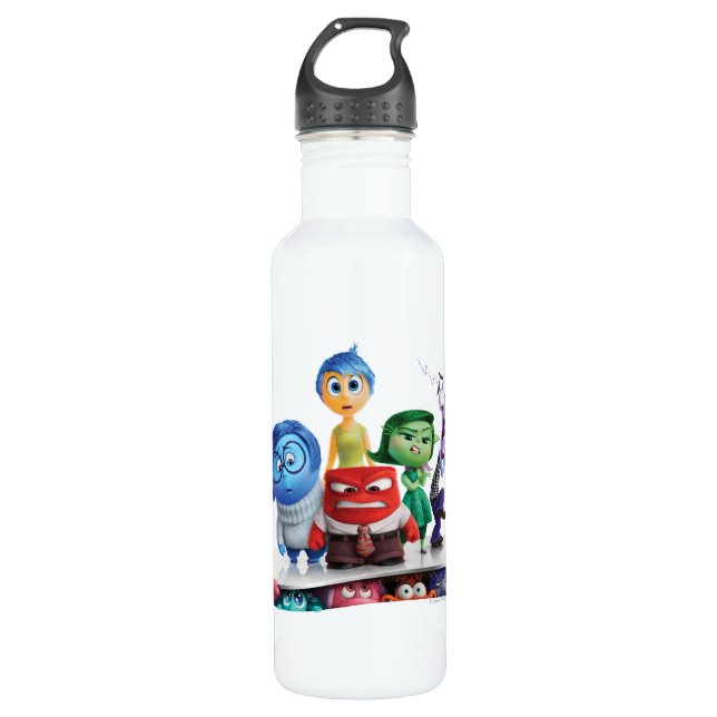 Inside Out 2 Theatrical Art 710 Ml Water Bottle (Front)