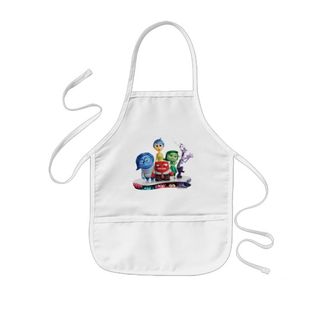 Inside Out 2 Theatrical Art Kids Apron (Front)