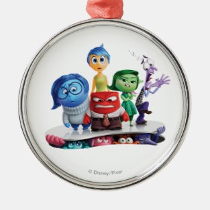 Inside Out 2 Theatrical Art Metal Ornament