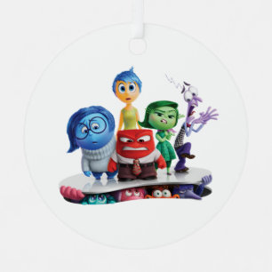 Inside Out 2 Theatrical Art Metal Ornament