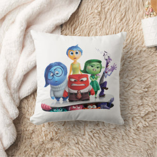 Inside Out 2 Theatrical Art Throw Pillow