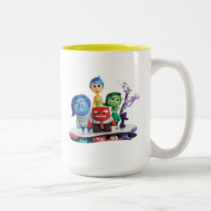 Inside Out 2 Theatrical Art Two-Tone Coffee Mug