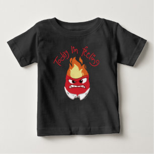 Inside Out 2 Today I’m Feeling Anger Graphic Baby T-Shirt