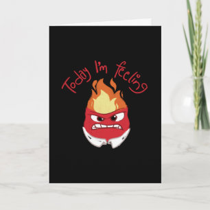 Inside Out 2 Today I’m Feeling Anger Graphic Card