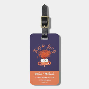 Inside Out 2 Today I’m Feeling Anxiety Graphic Luggage Tag