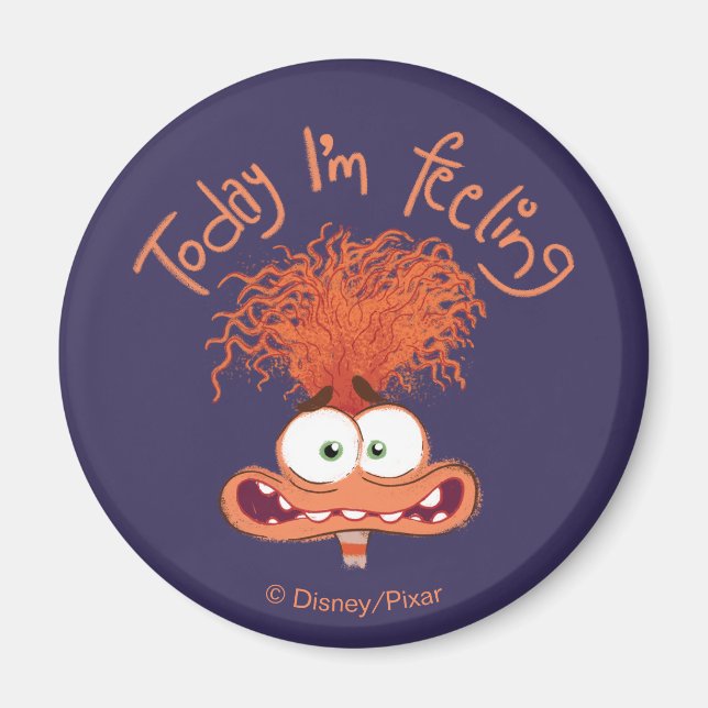 Inside Out 2 Today I’m Feeling Anxiety  Graphic Magnet (Front)