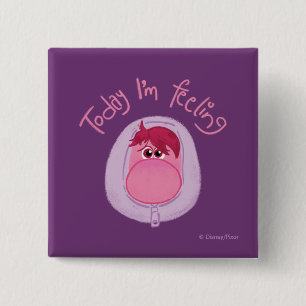 Inside Out 2 Today I’m Feeling Embarrassment Inch Square Button