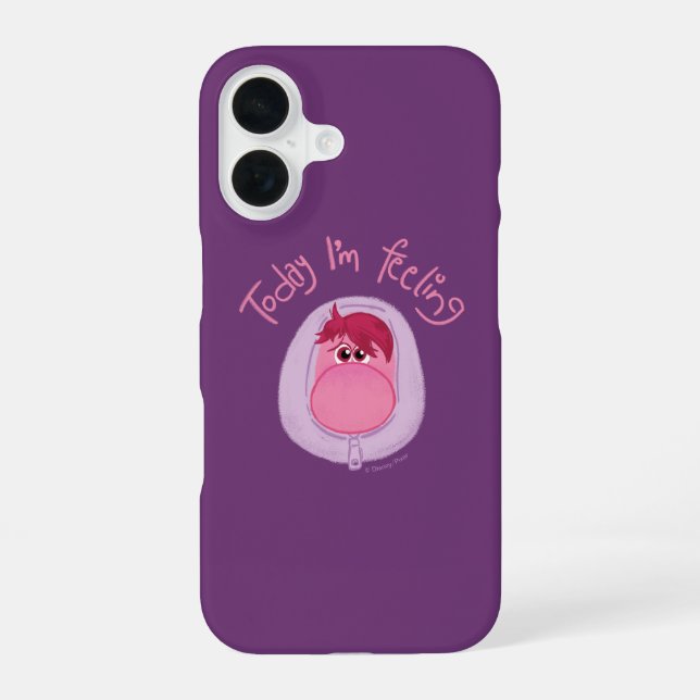 Inside Out 2 Today I’m Feeling Embarrassment iPhone 16 Case (Back)
