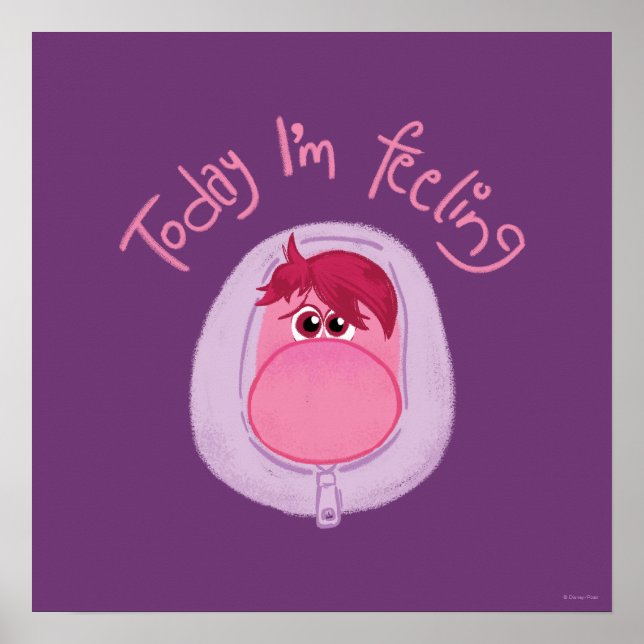 Inside Out 2 Today I’m Feeling Embarrassment Poster (Front)