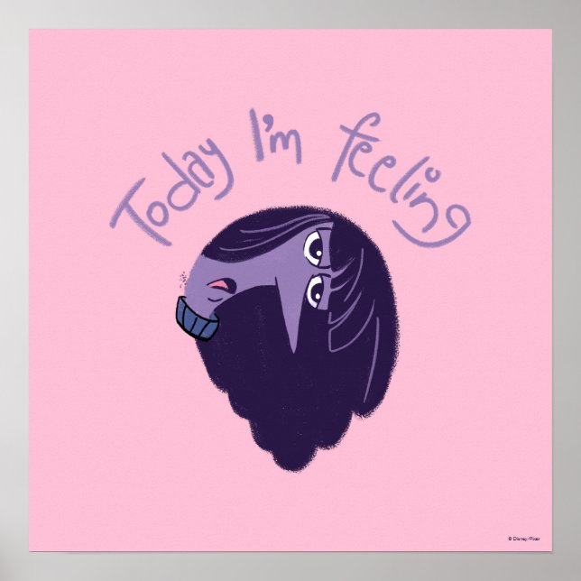 Inside Out 2 Today I’m Feeling Ennui Graphic Poster (Front)