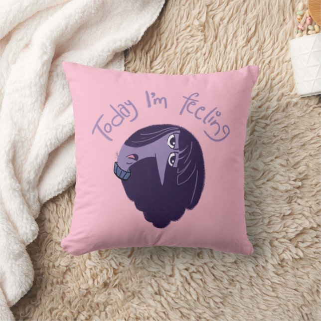 Inside Out 2 Today I’m Feeling Ennui Graphic Throw Pillow (Blanket)