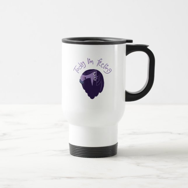 Inside Out 2 Today I’m Feeling Ennui Graphic Travel Mug (Right)