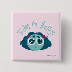 Inside Out 2 Today I’m Feeling Envy Graphic 2 Inch Square Button