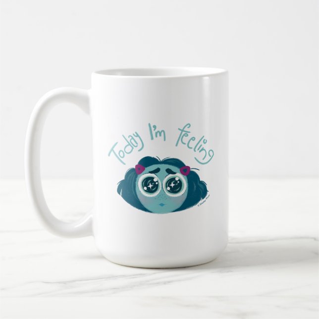 Inside Out 2 Today I’m Feeling Envy Graphic Coffee Mug (Left)