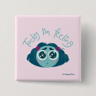 Inside Out 2 Today I’m Feeling Envy Graphic Inch Square Button