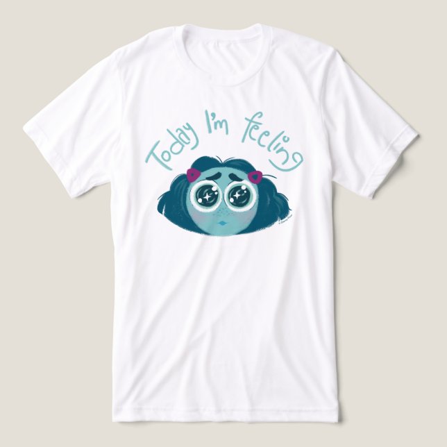 Inside Out 2 Today I’m Feeling Envy Graphic Tri-Blend Shirt (Design Front)