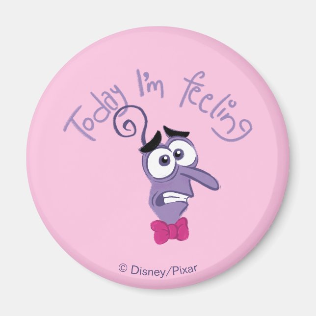 Inside Out 2 Today I’m Feeling Fear Graphic Magnet (Front)