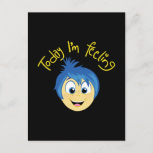 Inside Out 2 Today I’m Feeling Joy Graphic Postcard